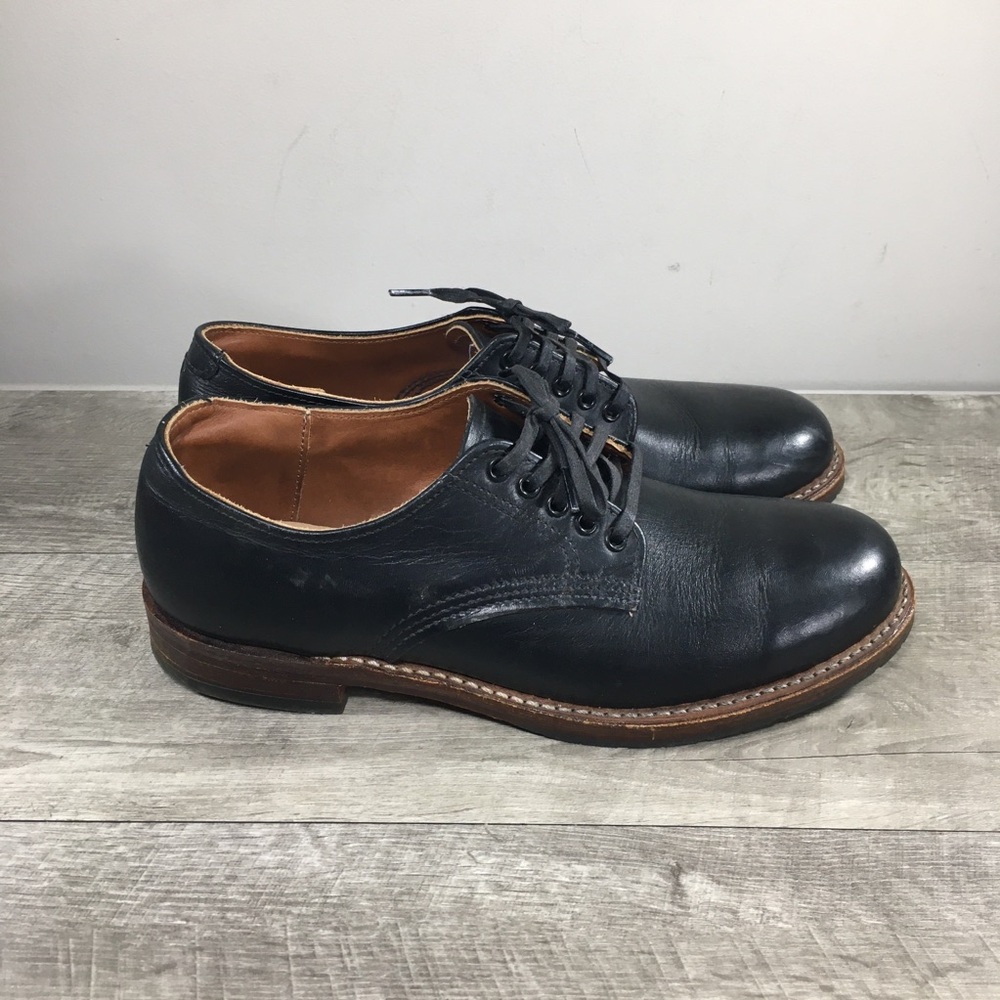 Red Wing Heritage Beckman Featherstone 9043 Men’s Black Leather Oxfords Shoes 9